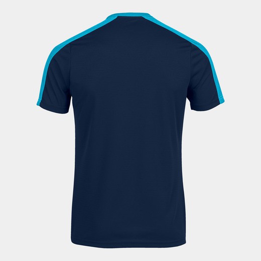 Eco Championship Short Sleeve T-Shirt Navy Fluor Turquoise