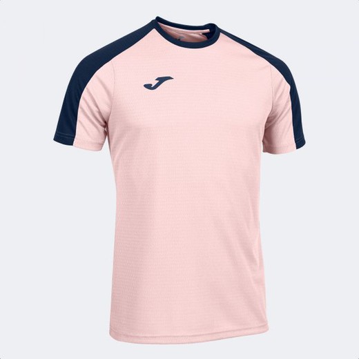 Eco Championship Short Sleeve T-Shirt Pink Navy