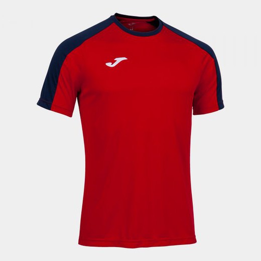 Eco Championship Short Sleeve T-Shirt Red Navy
