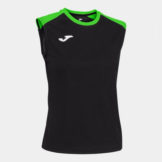 Eco Championship Tank Top Black Fluor Green