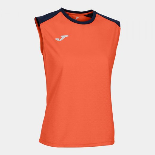 Eco Championship Tank Top Fluor Orange Navy