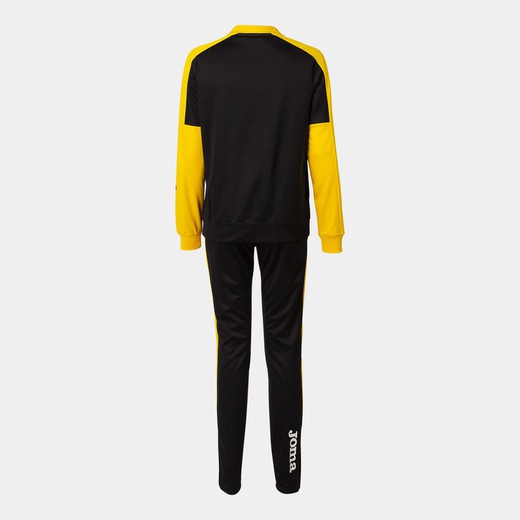 Eco Championship Tracksuit Black Yellow