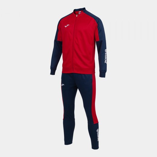 Eco Championship Tracksuit Red Navy