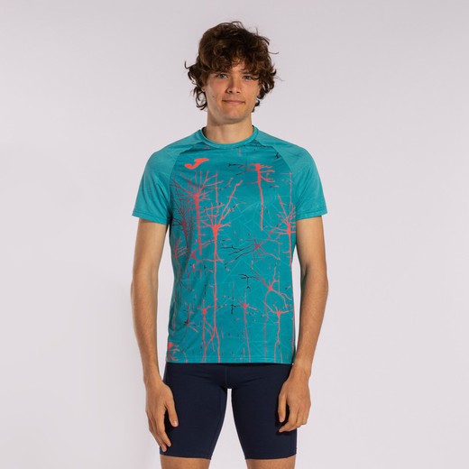 T-Shirt Manche Courte Elite Ix Turquoise