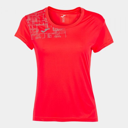 Elite Viii Short Sleeve T-Shirt Fluor Coral