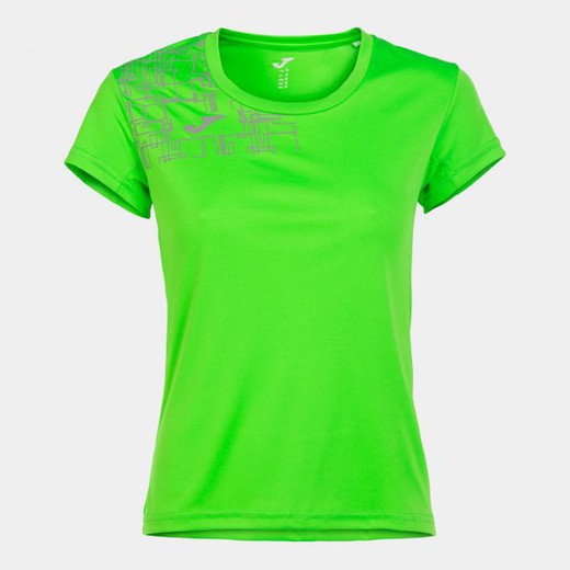 T-Shirt Manche Courte Elite Viii Vert Fluo