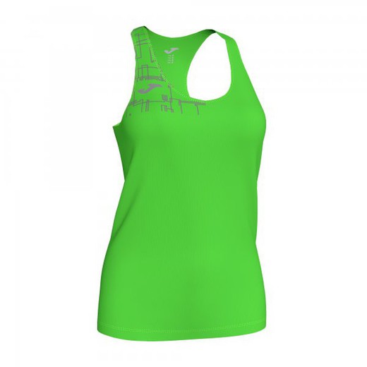 Débardeur Elite Viii Vert Fluo