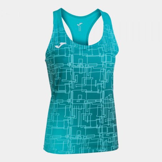 Elite Viii Tank Top Turquoise