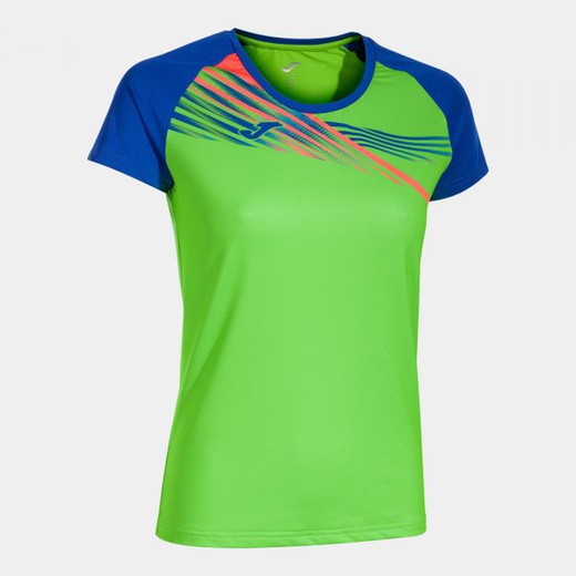 Elite X Short Sleeve T-Shirt Fluor Green Royal