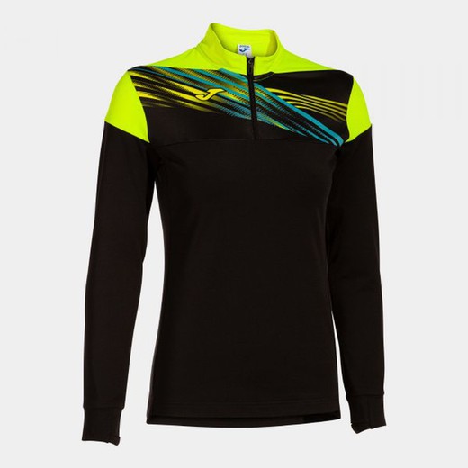 Sweat Elite X Noir Jaune Fluo