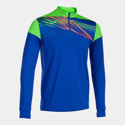 Elite X Sweatshirt Royal Fluor Green