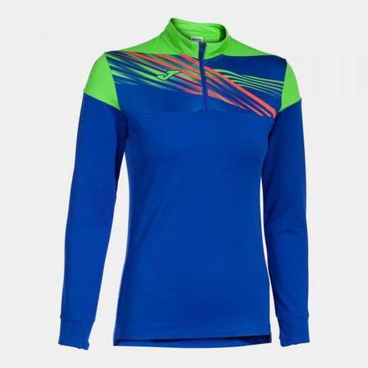 Elite X Sweatshirt Royal Fluor Green