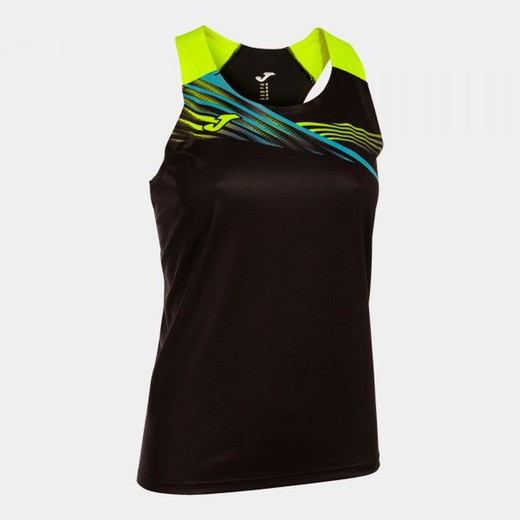 Elite X Tank Top Black Fluor Yellow