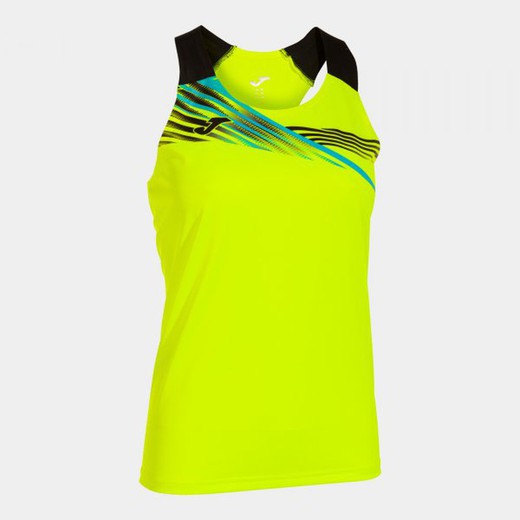 Elite X Tank Top Fluor Yellow Black