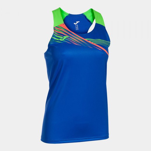 Elite X Tank Top Royal Fluor Green