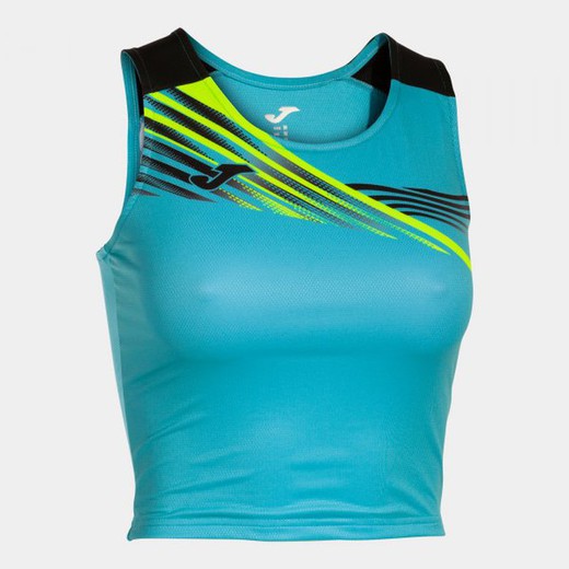 Elite X Top Fluor Turquoise Black