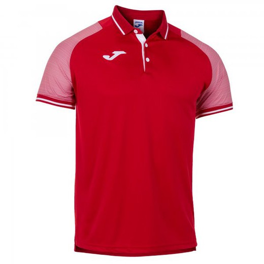 Essential Ii Polo Red-White S/S