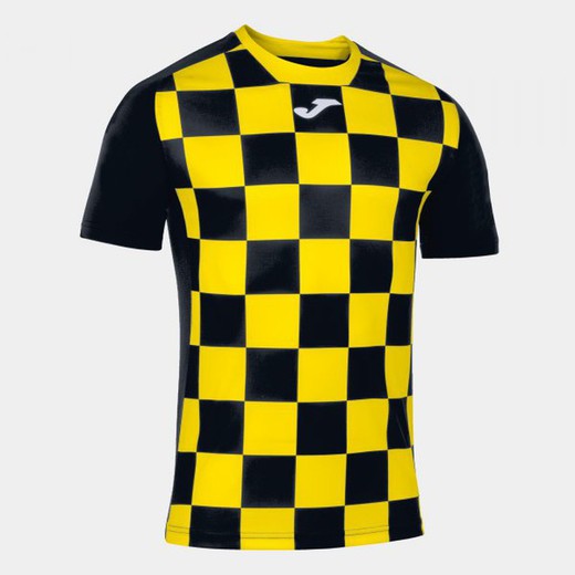 Flag Ii T-Shirt Black-Yellow S/S