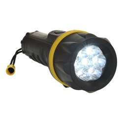 Foco de goma de 7 LEDs