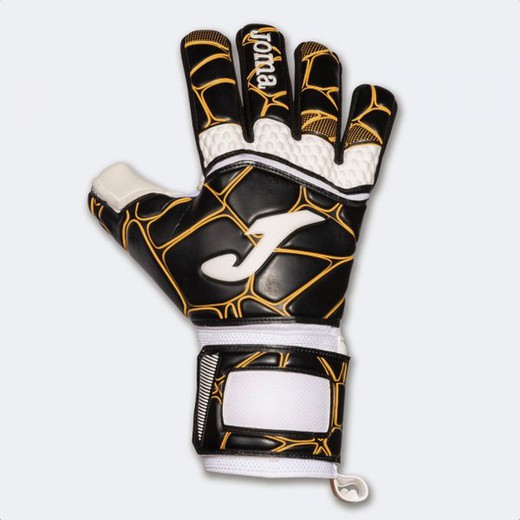 Gk- Pro Goalkeeper Gloves Black Gold