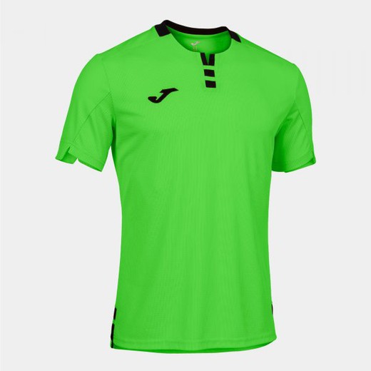 Gold Iv Short Sleeve T-Shirt Fluor Green Black