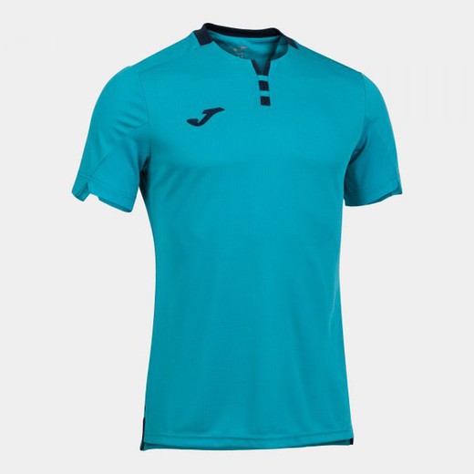 Gold Iv Short Sleeve T-Shirt Fluor Turquoise-Navy