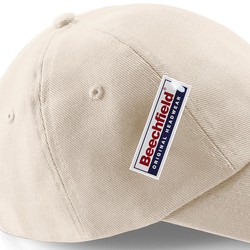 Casquette en coton épais à profil bas