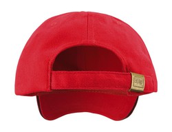 Gorra algodón sarga 6 paneles niño