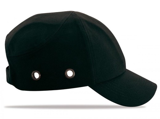 Gorra Antigolpes Bumper Negro Steelpro