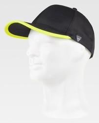 Gorra combinada con alta visibilidad