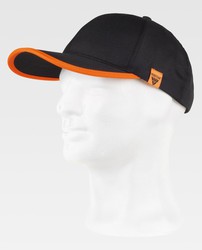 Gorra combinada con alta visibilidad