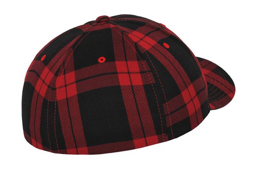 Casquette à carreaux écossais