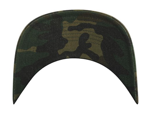 Gorra lavada Flexfit de camuflaje