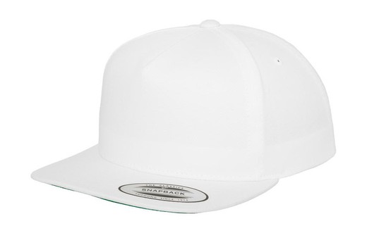 Tampa snapback de 5 painéis