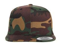 Camouflage Snapblack Cap