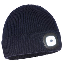Gorro con LED para trabajadores