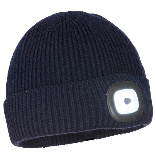 Gorro con LED para trabajadores