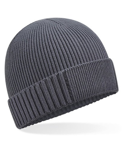 Gorro de algodón orgánico con parche