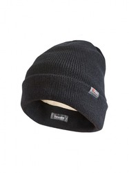 Thinsulate® lined winter hat Black Model ONE