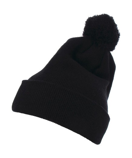 Gorro de punto con puño