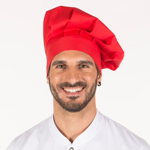 Cappello da cuoco grande con velcro 105