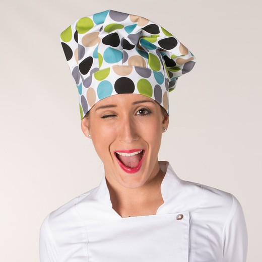 Large chef hat with velcro