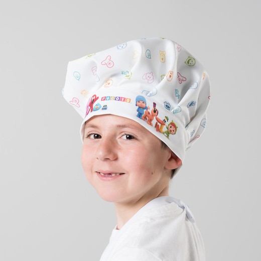 Gorro Gran Chef Infantil Pocoyo