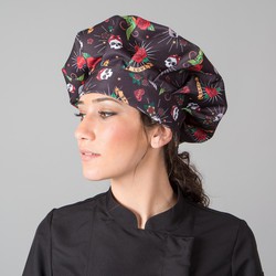 Polyester velcro large chef hat