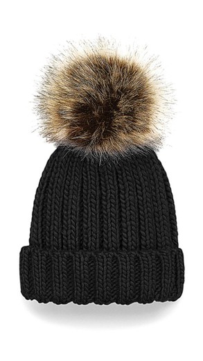 Gorro Chunky pompón niño