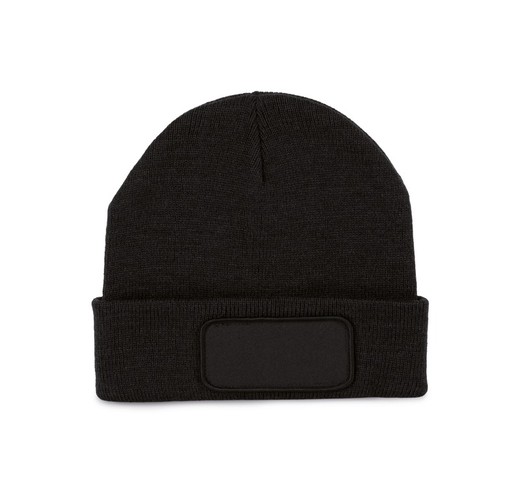 Gorro reciclado com patch