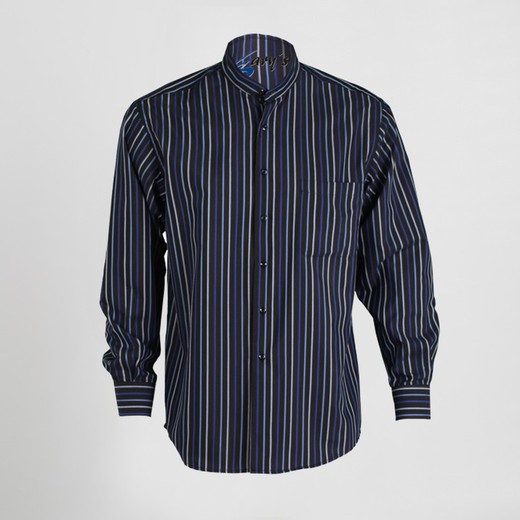 Camisa Hombre M/L C/Mao Raya