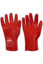 Guantes Con Revestimiento Parte Dorsal Aireada Y Puno De Punto Fluid Pvc 27