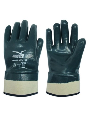 Guantes Con Revestimiento Totalmente Revestidos Y Puno TANKER NBR4