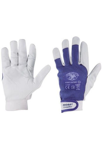 Guantes De Piel Con Parte Dorsal Tipo Magik HOBBYLEATHER